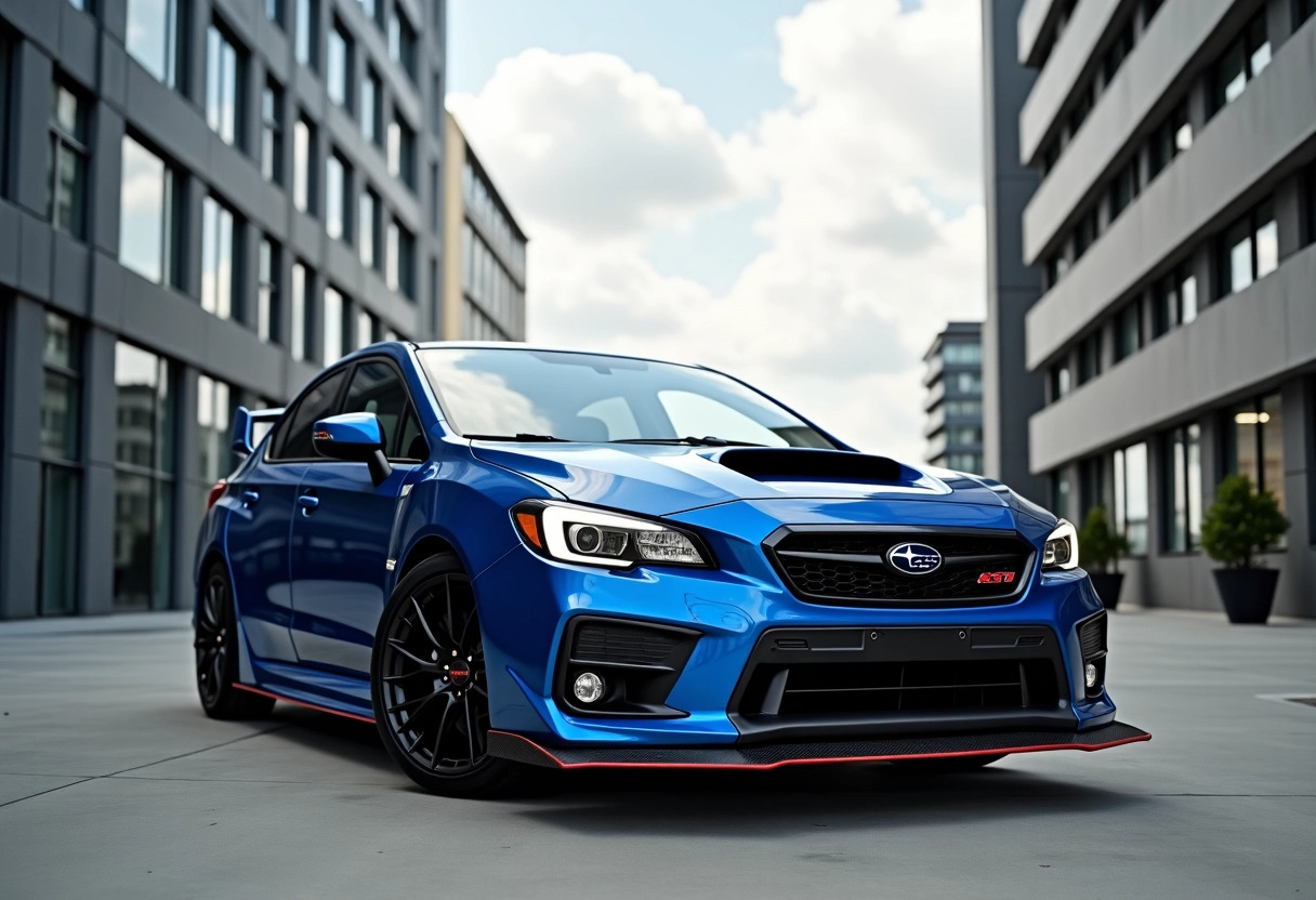 subaru wrx sti impreza : étude des traits distinctifs et des divergences majeures -  subaru wrx