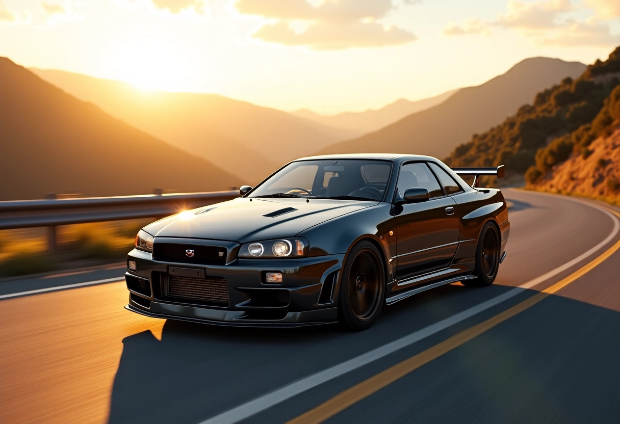 nissan skyline gt-r r34  éditions spéciales  japon